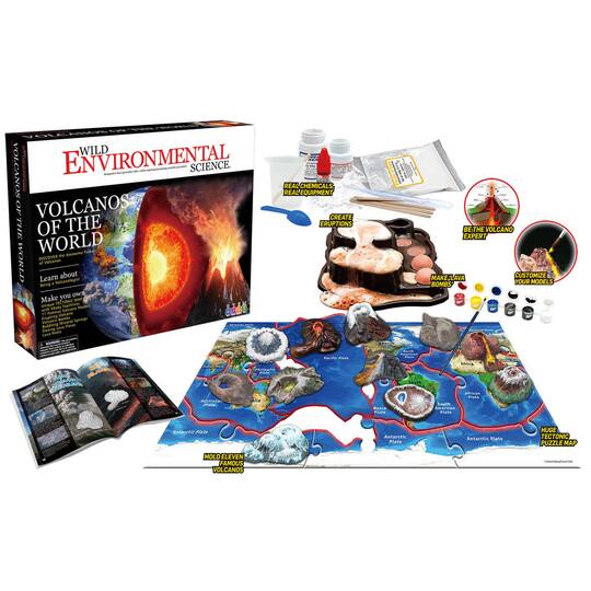Learning Advantage&#x2122; Wild Environmental Science&#x2122; Volcanoes of the World Kit